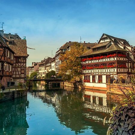 Grand 3 Pieces Stationnement Gratuit Dans La Rue Leilighet Strasbourg Eksteriør bilde